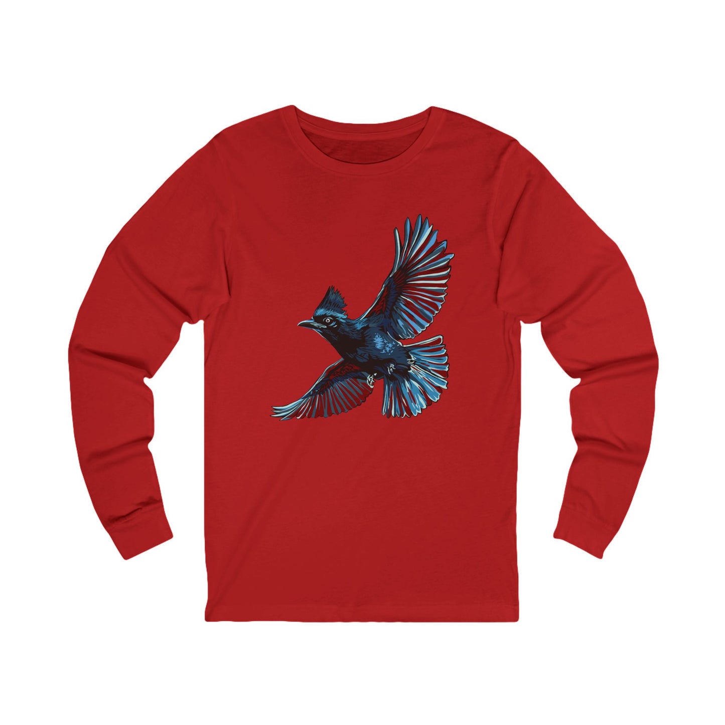 Steller's Jay Icon - Long-Sleeve Tee