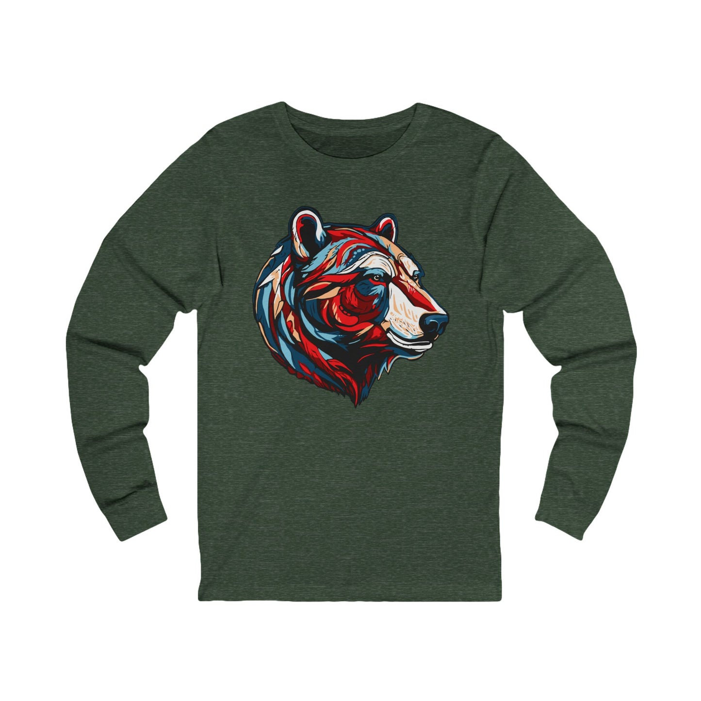 Polar Bear Icon - Long-Sleeve Tee