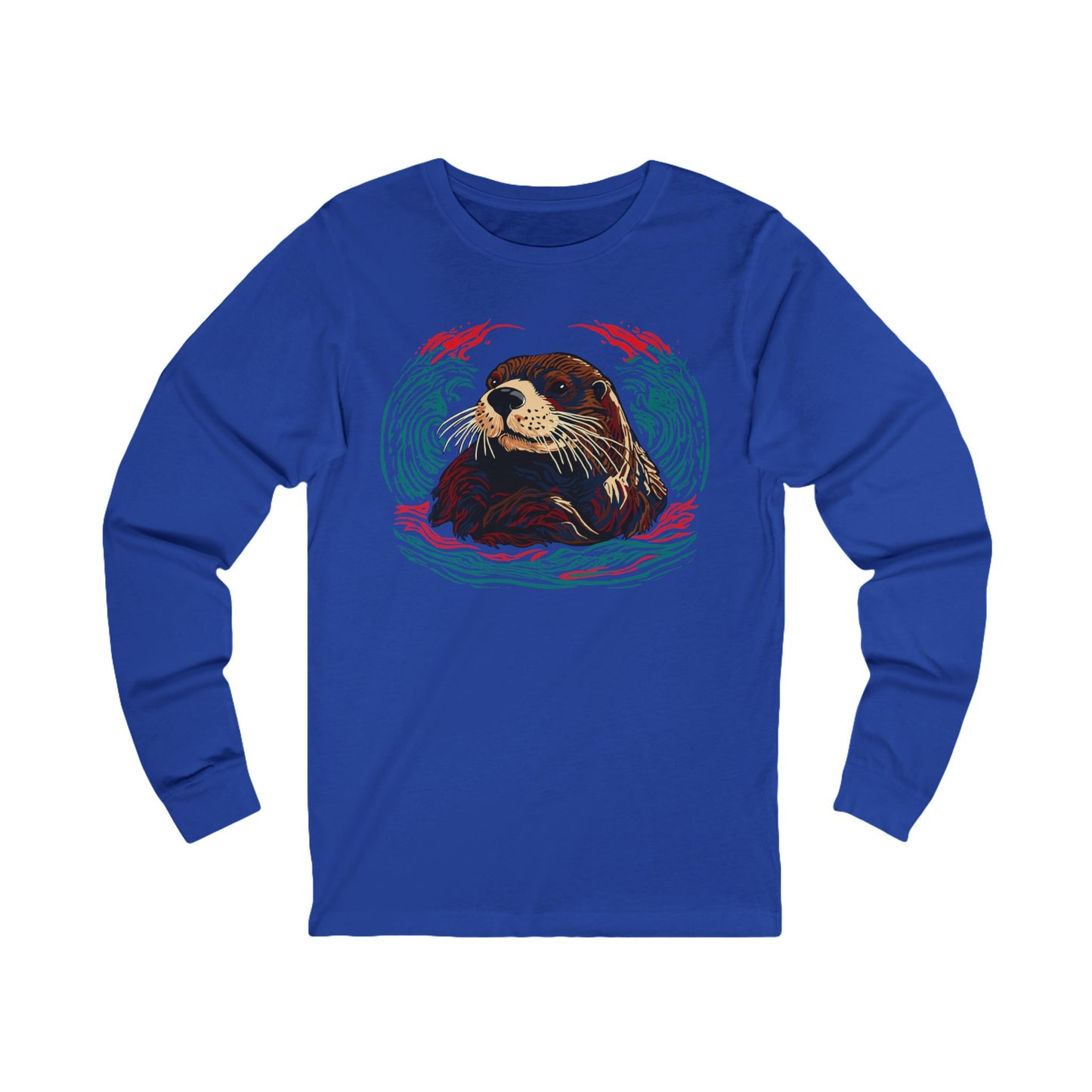 Sea Otter Icon - Long-Sleeve Tee