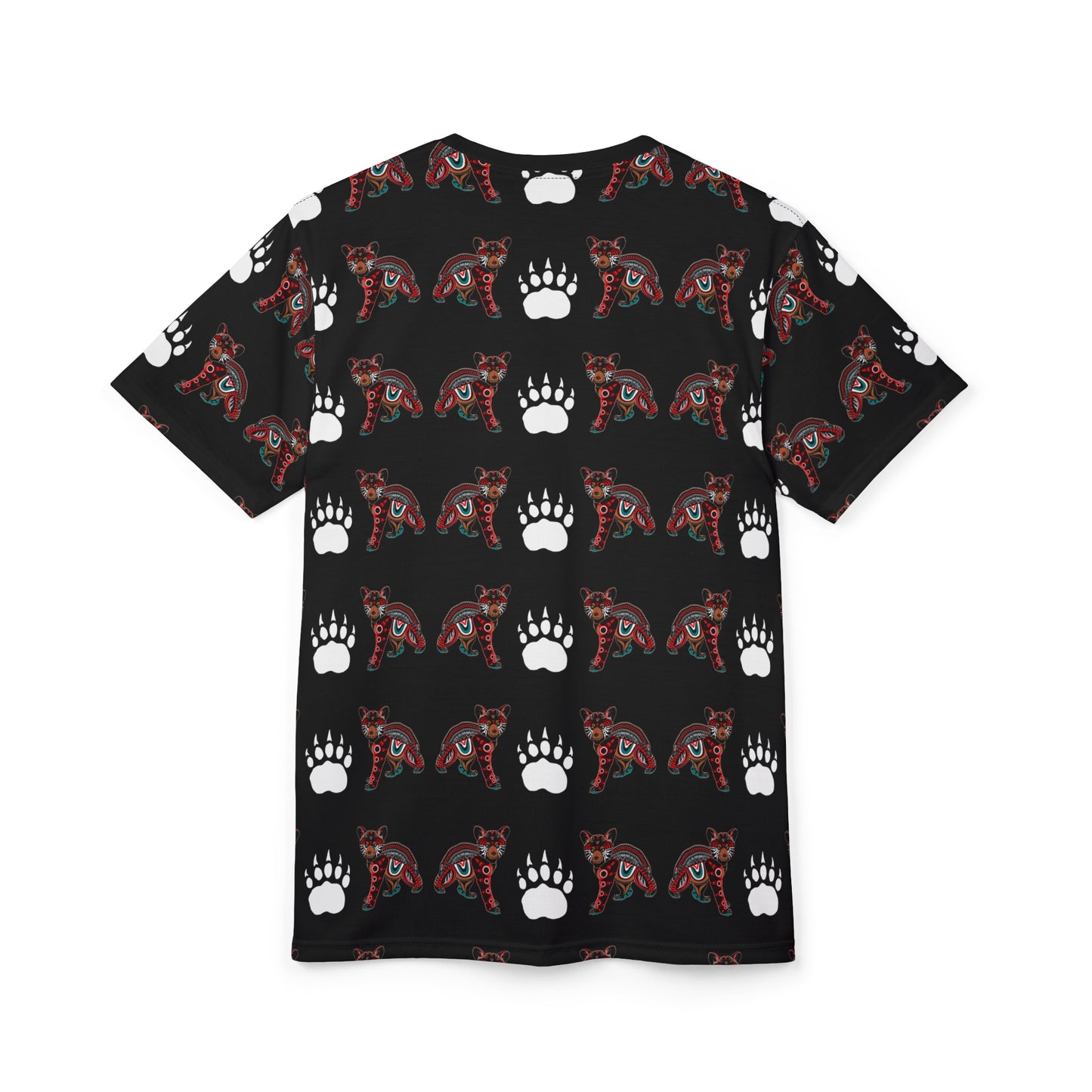 Black Bear Cub Wallpaper T-Shirt