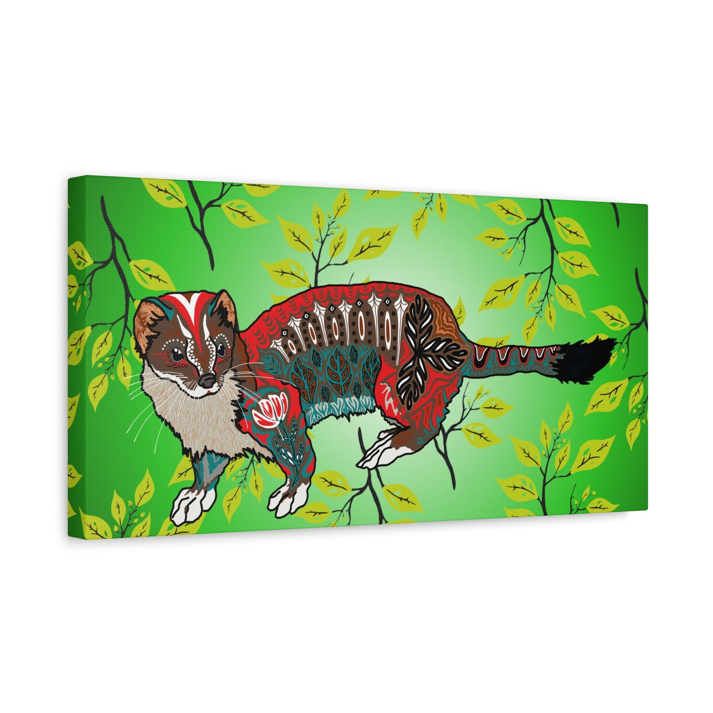 Summer Ermine Canvas
