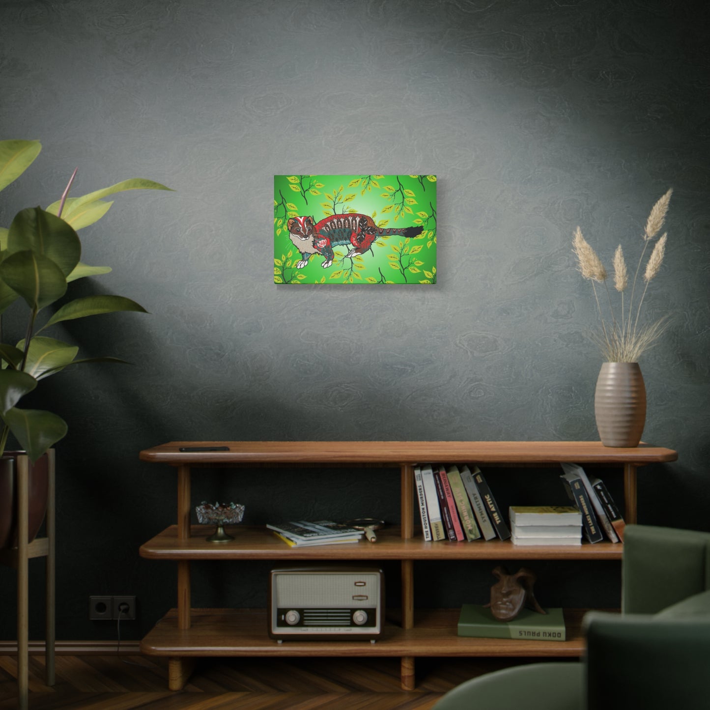 Summer Ermine Canvas