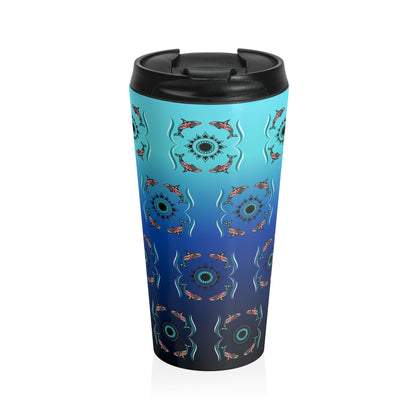 Killer Whale Wallpaper -Travel Mug