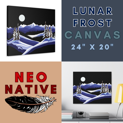Lunar Frost Canvas