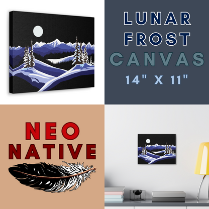 Lunar Frost Canvas