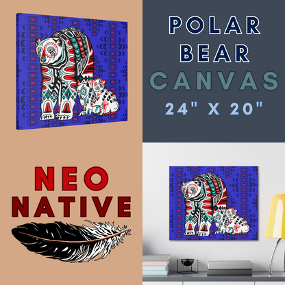 Polar Bear Canvas