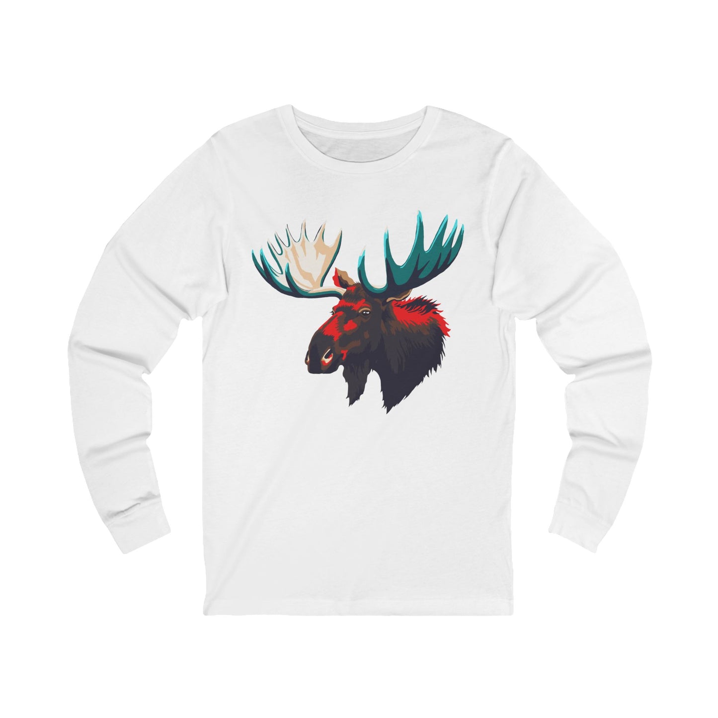 Moose Icon - Long-Sleeve Tee