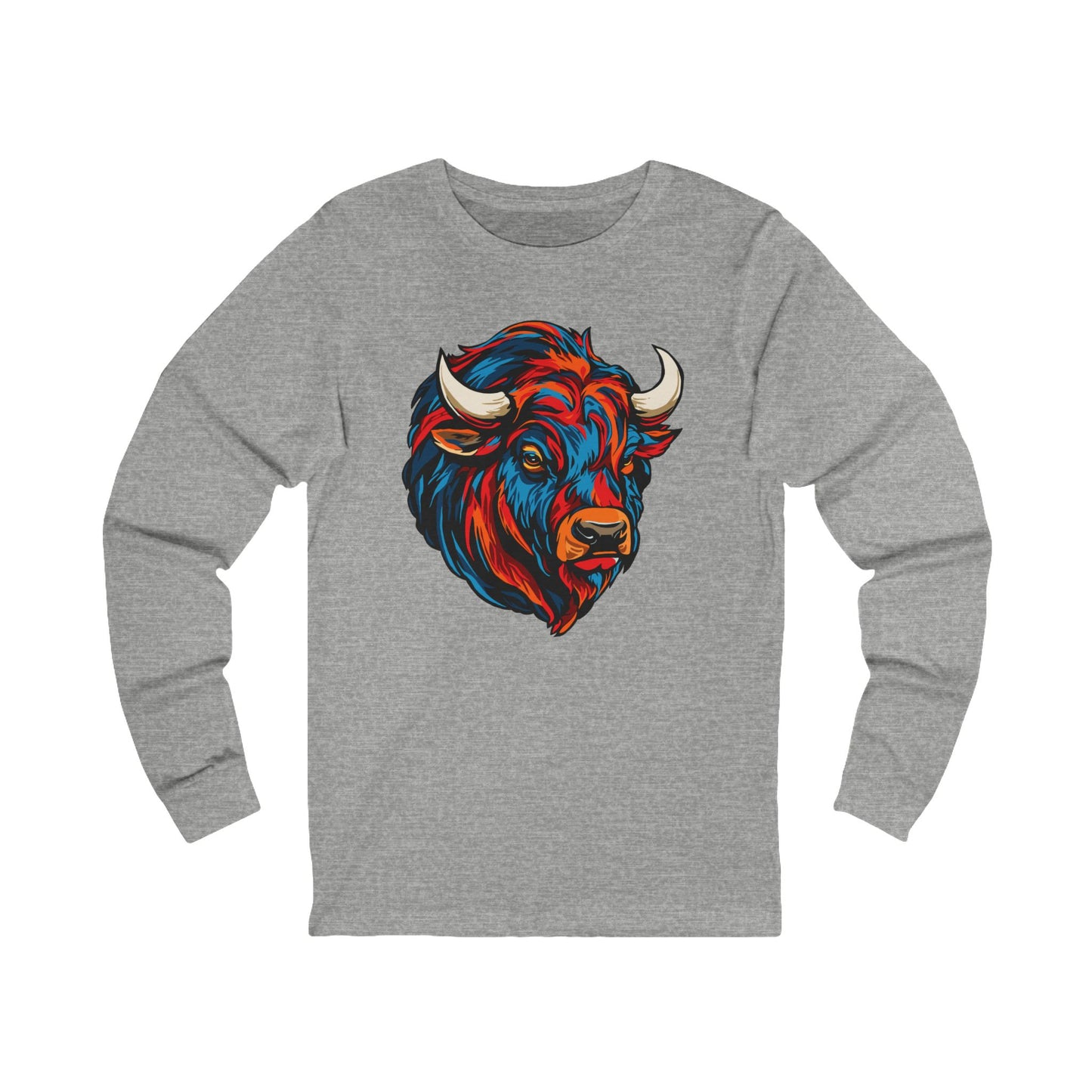 Bison Icon - Long-Sleeve Tee