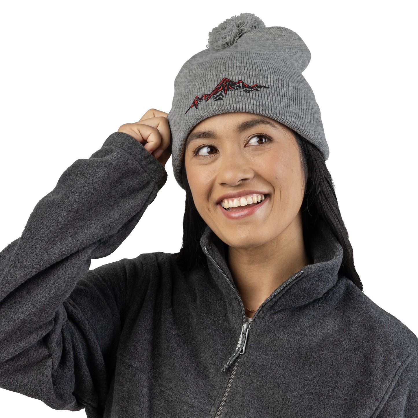 Fire Peaks Knit Cap