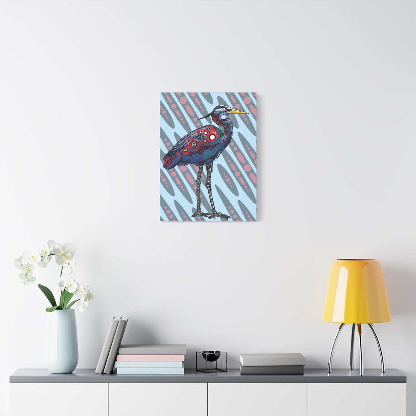Great Blue Heron Canvas