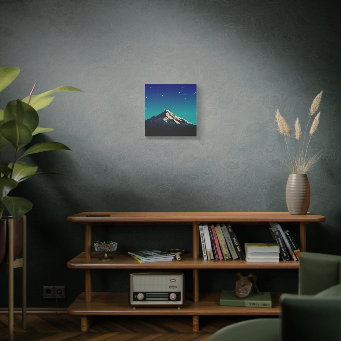 Twilight Peaks Canvas