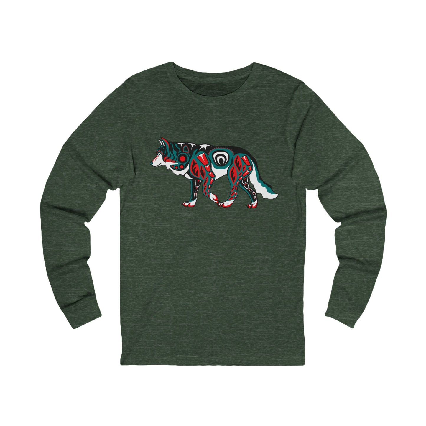 Walking Wolf - Long-Sleeve Tee