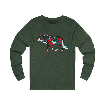 Walking Wolf - Long-Sleeve Tee
