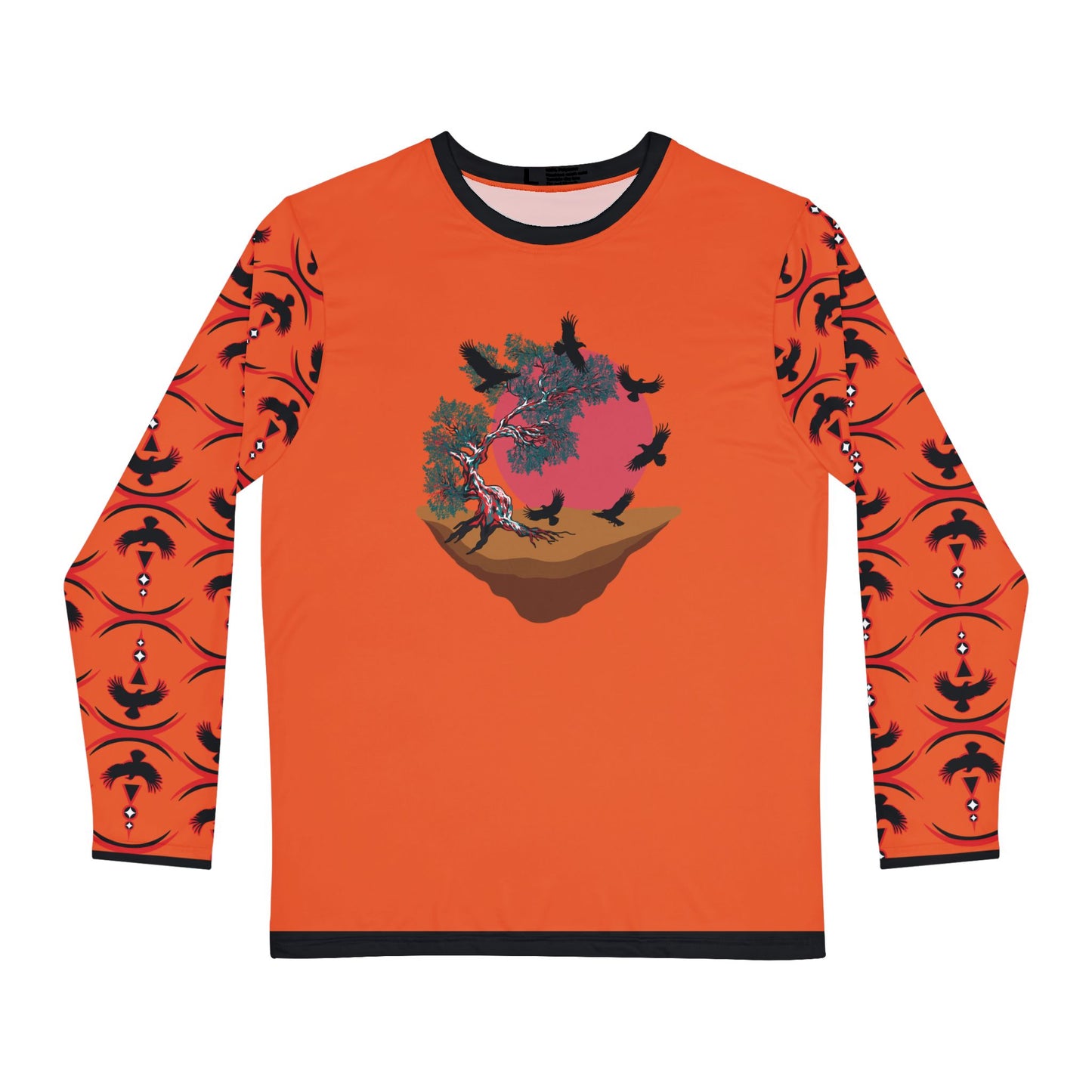 Orange Raven Cycle Long-Sleeve