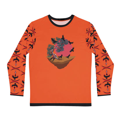 Orange Raven Cycle Long-Sleeve