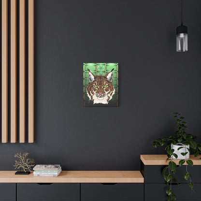 Lynx Portrait (tan) Canvas