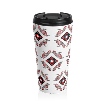 Raven Wallpaper Stainless Steel Travel Mug
