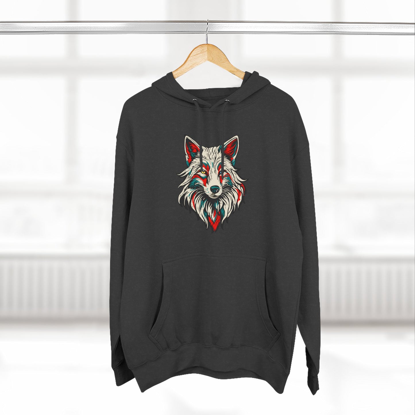 Arctic Fox Icon - Fleece Hoodie