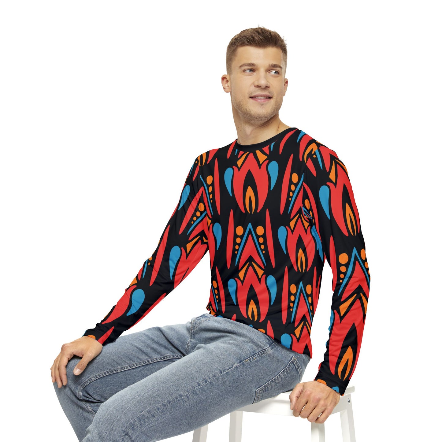 Ember's Legacy Pattern Long-Sleeve