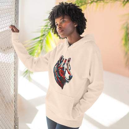 Polar Bear Icon - Fleece Hoodie
