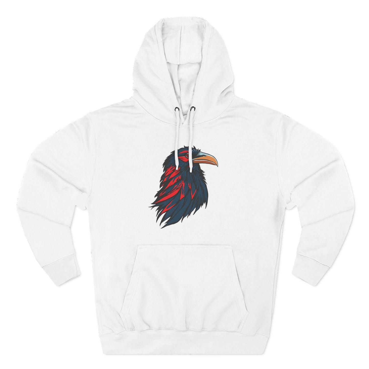 Raven Icon - Fleece Hoodie