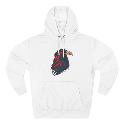 Raven Icon - Fleece Hoodie