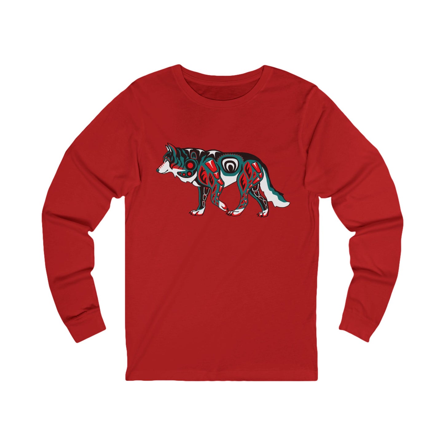 Walking Wolf - Long-Sleeve Tee