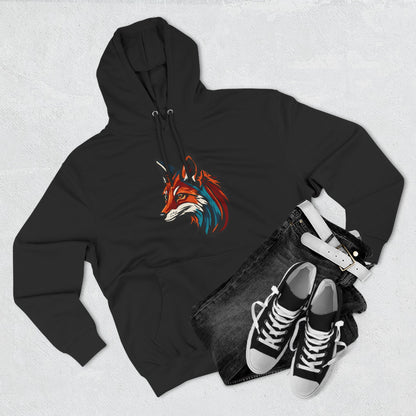 Red Fox Icon - Fleece Hoodie