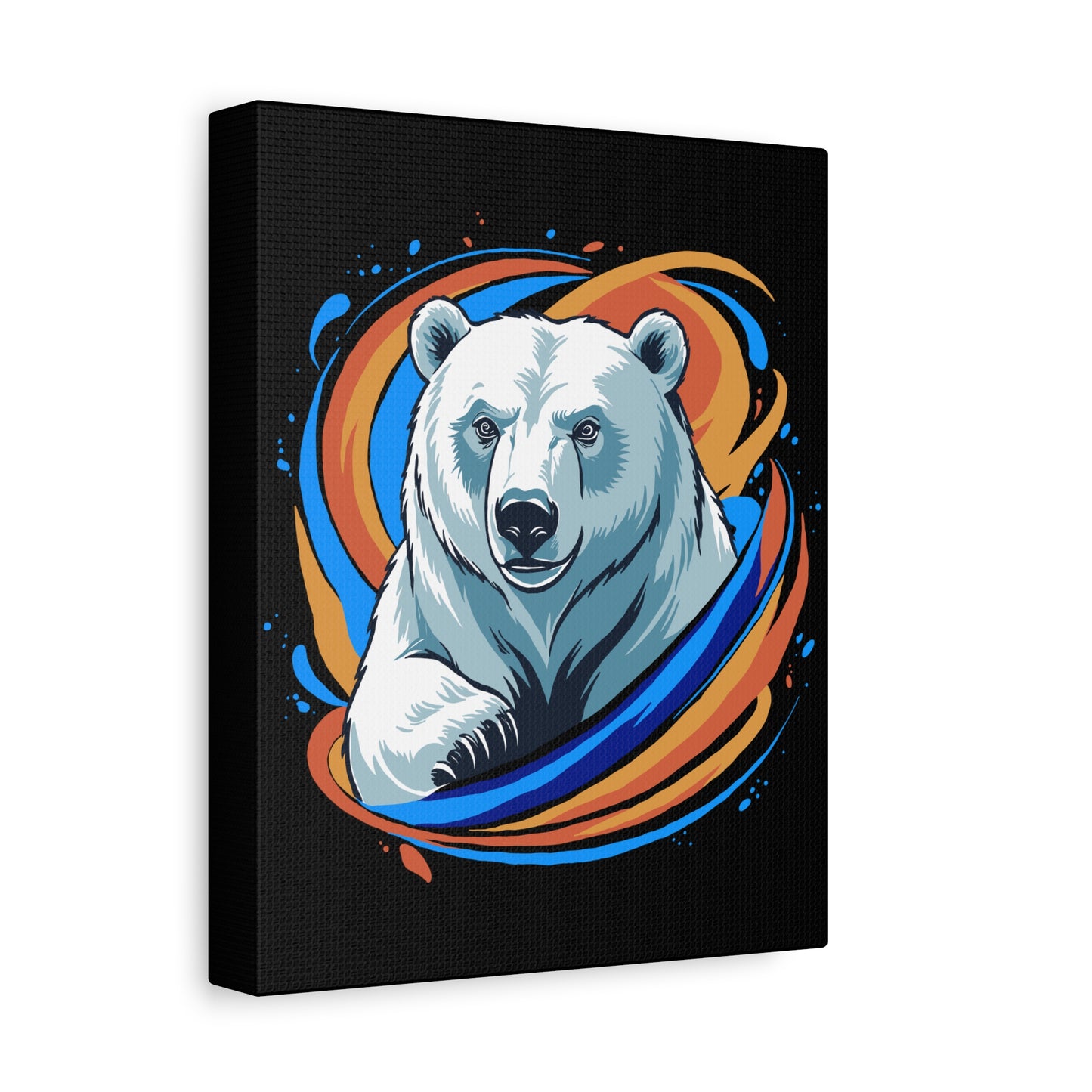 Strength Polar Bear Canvas