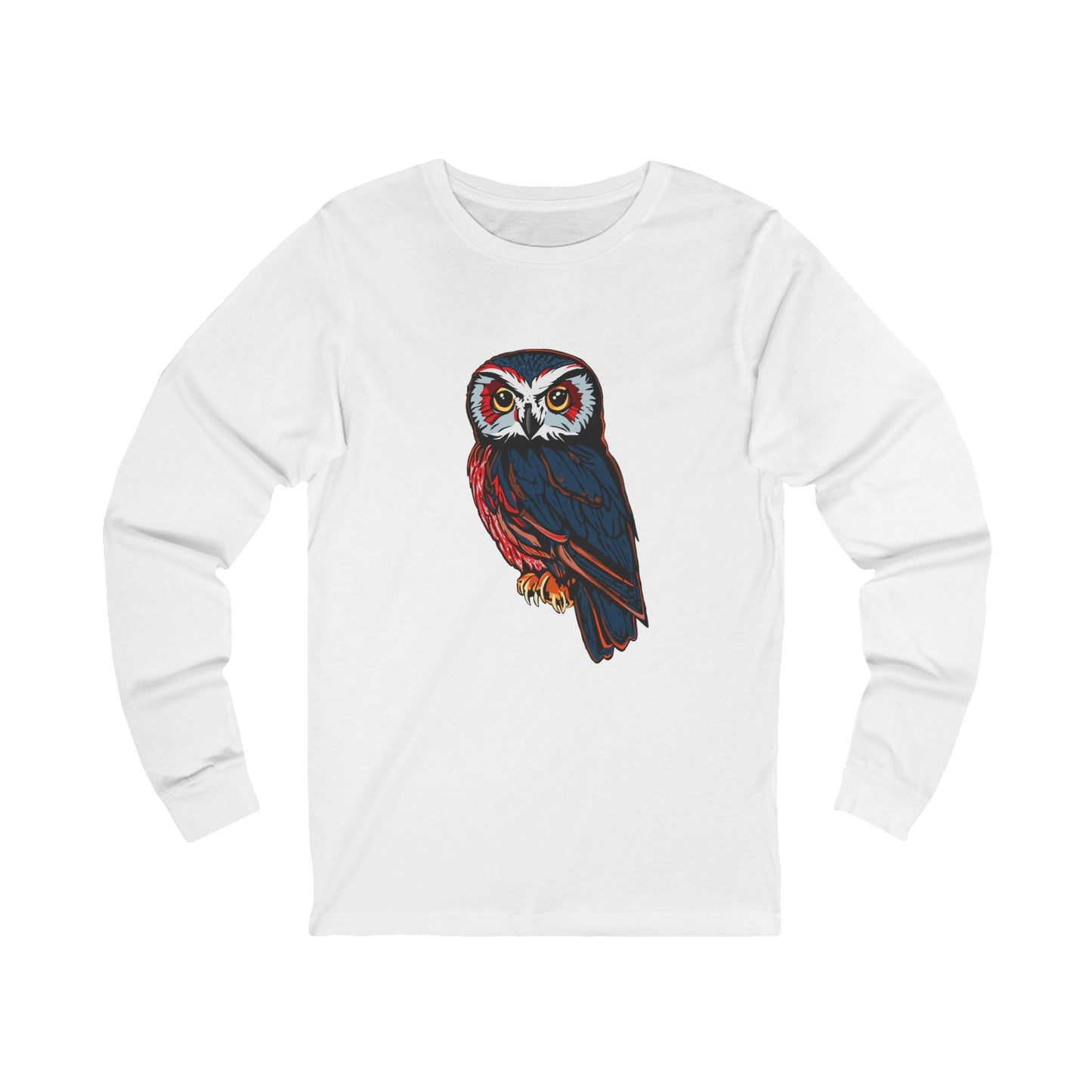 Saw-Whet Owl Icon - Long-Sleeve Tee