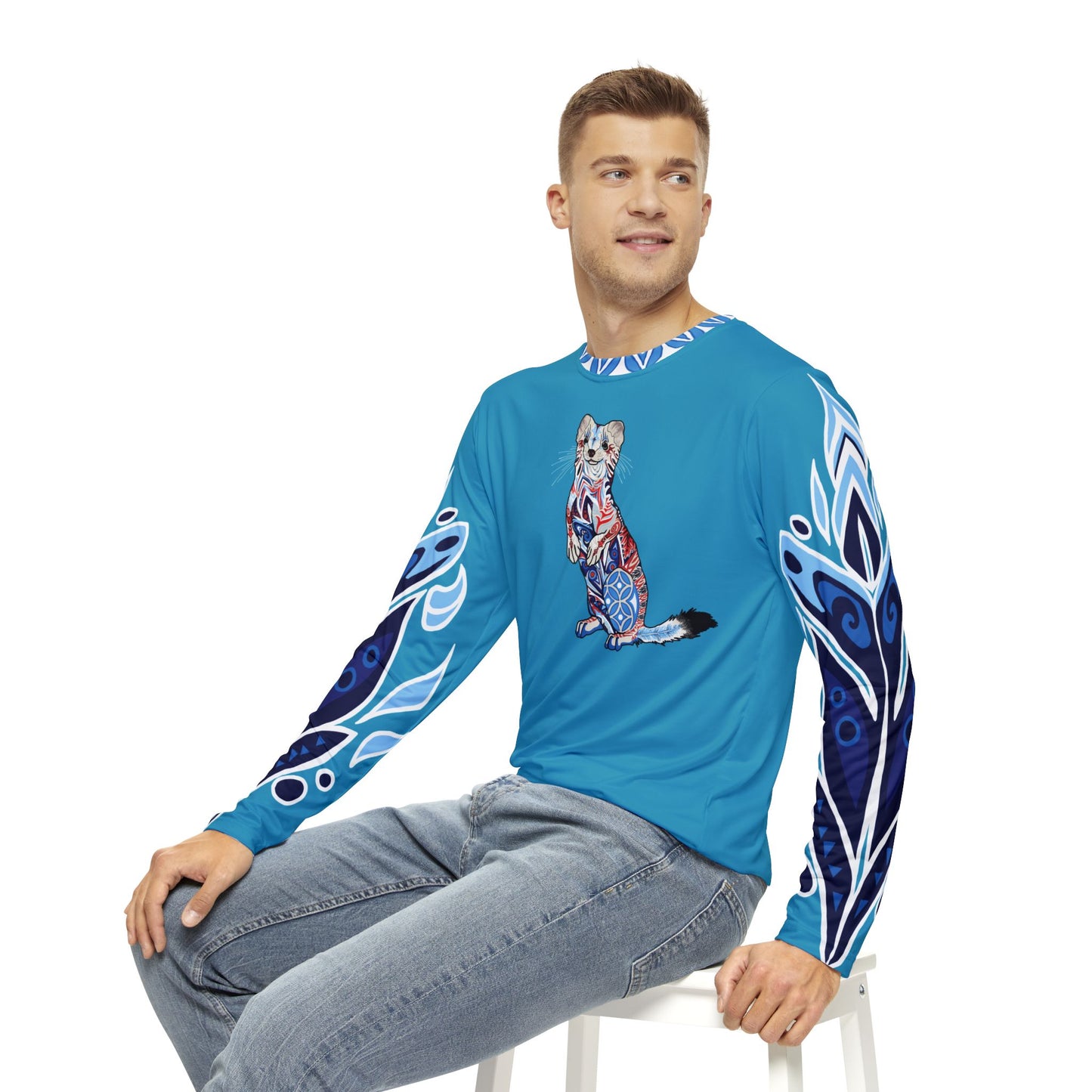 Winter Ermine Long-Sleeve
