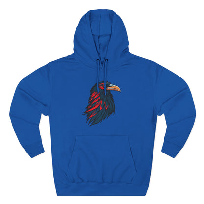 Raven Icon - Fleece Hoodie
