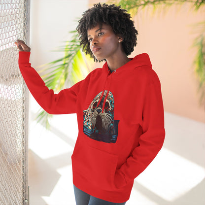 Harbor Seal Icon - Fleece Hoodie