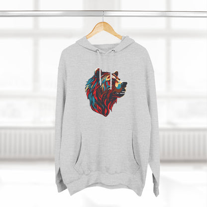 Grizzly Bear Icon - Fleece Hoodie