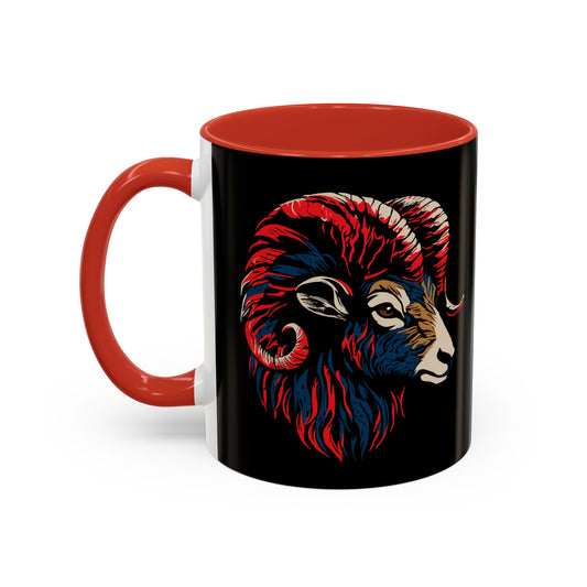Hand-drawn dall sheep icon mug — original wildlife art by Kayanna Healy at Neo Native