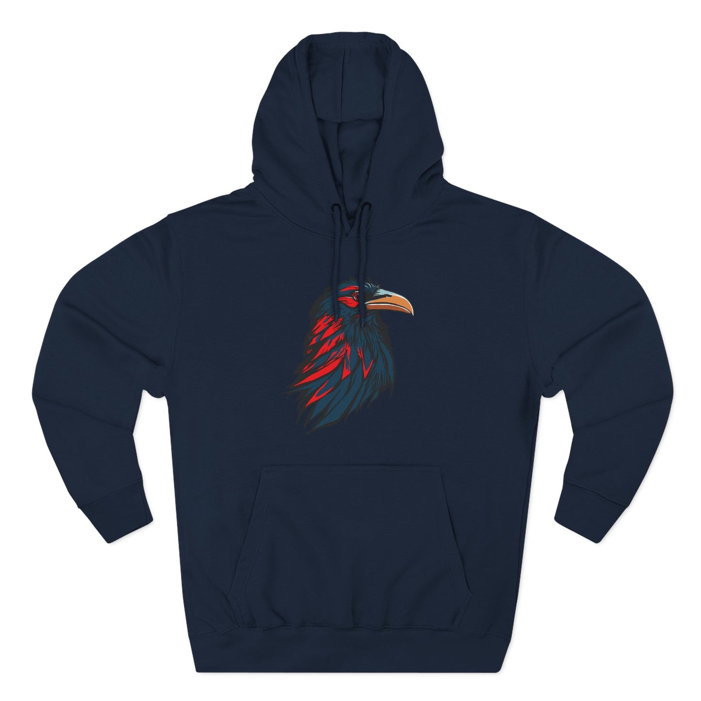 Raven Icon - Fleece Hoodie