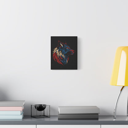 Wolf Icon Canvas