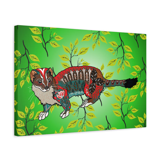 Summer Ermine Canvas