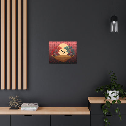 Raven Treescape Canvas