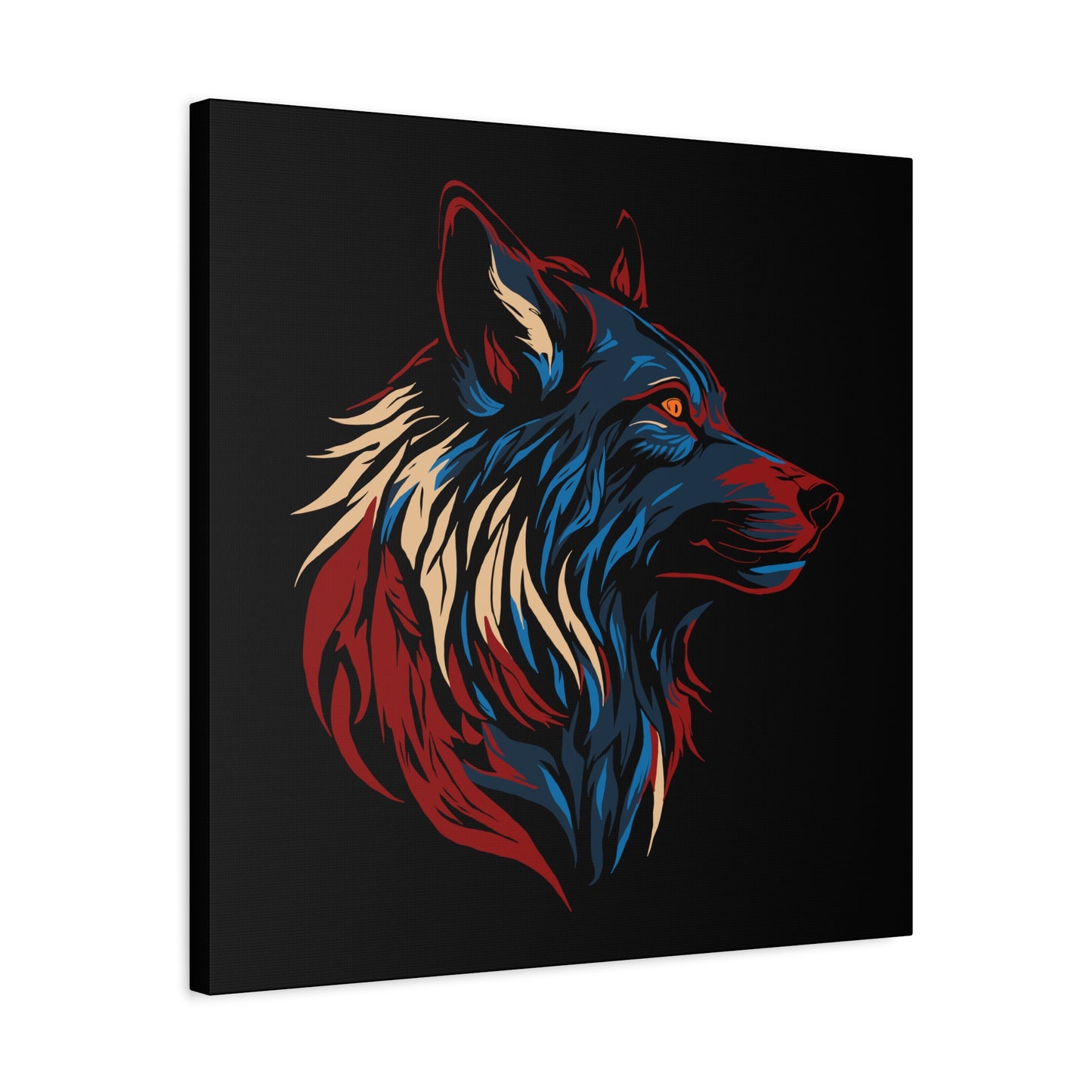 Wolf Icon Canvas