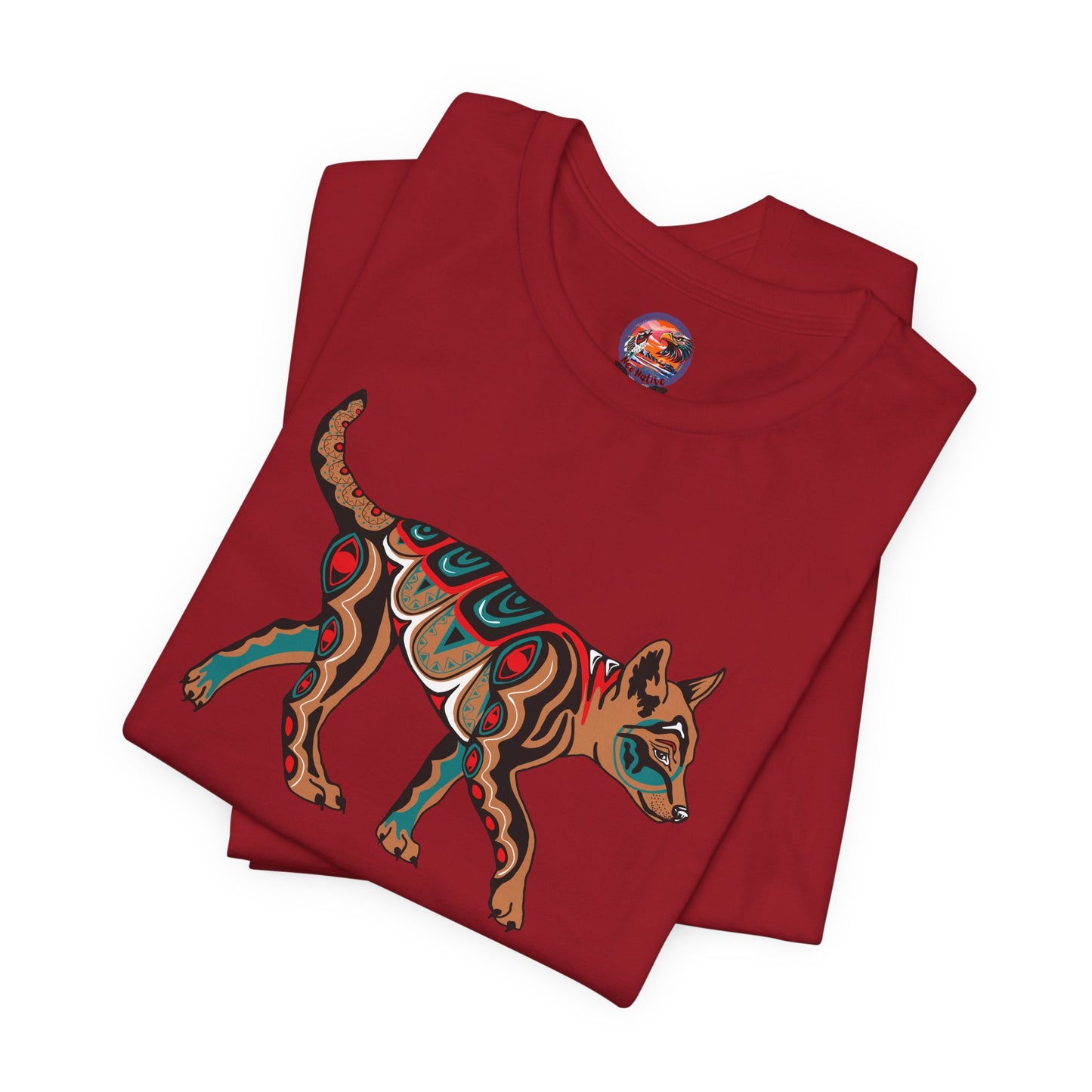 Tan Wolf Pup T-Shirt