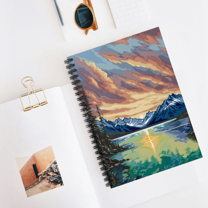 Cloudscape Spiral Notebook