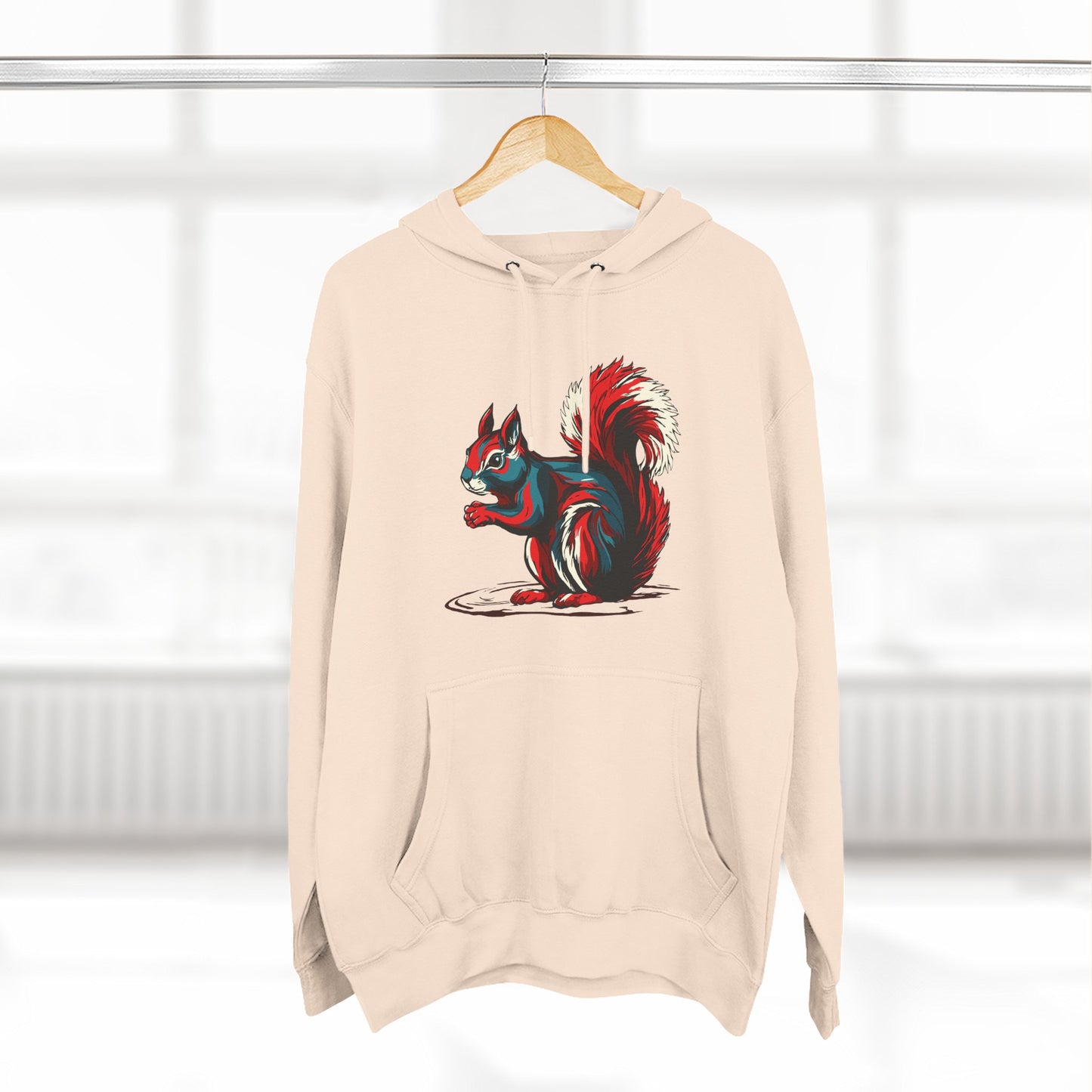 Squirrel Icon - Fleece Hoodie