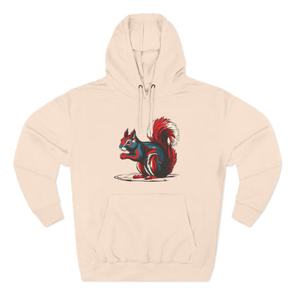 Squirrel Icon - Fleece Hoodie