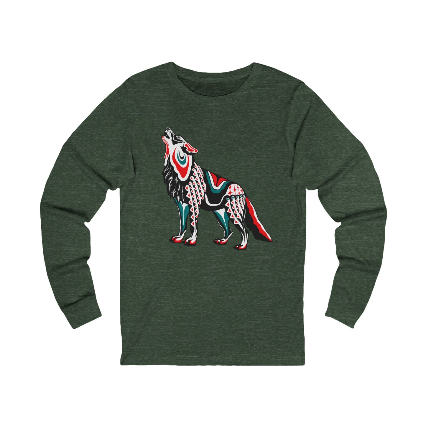 Howling Wolf - Long-Sleeve Tee