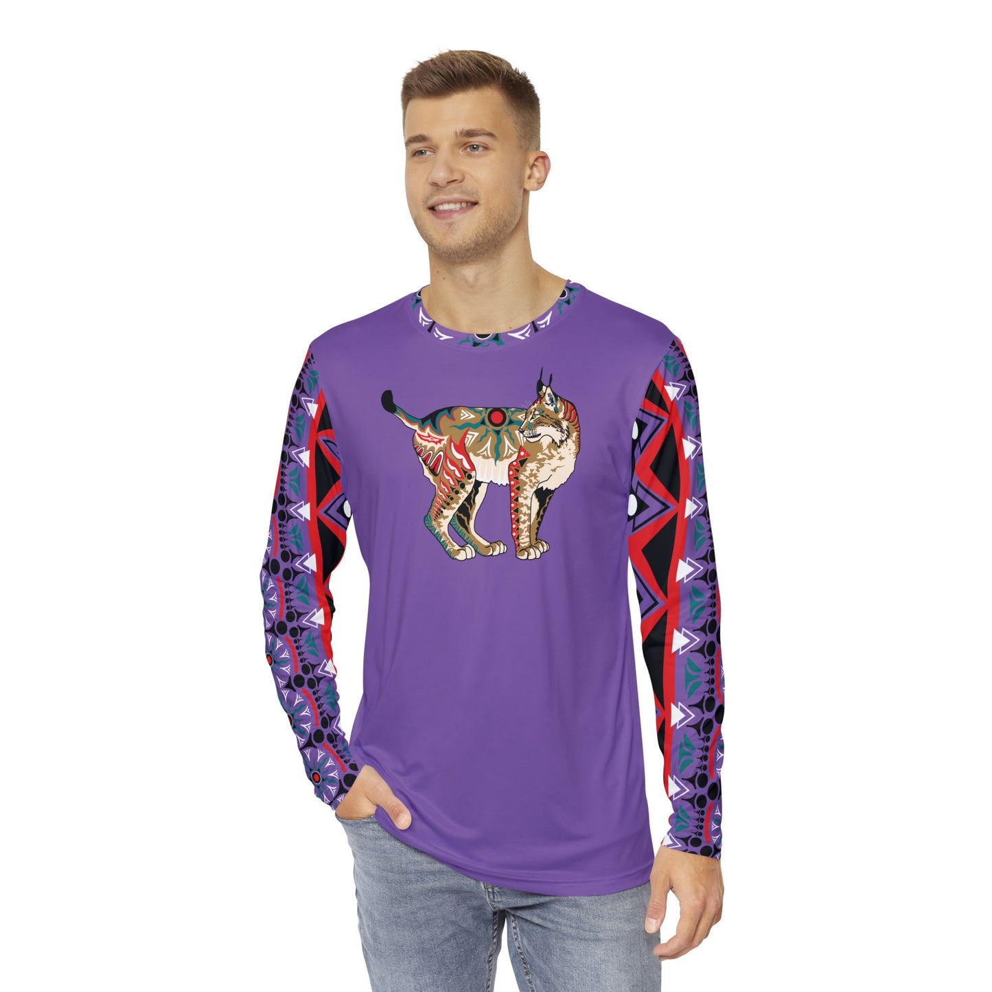 Purple Lynx Long-Sleeve