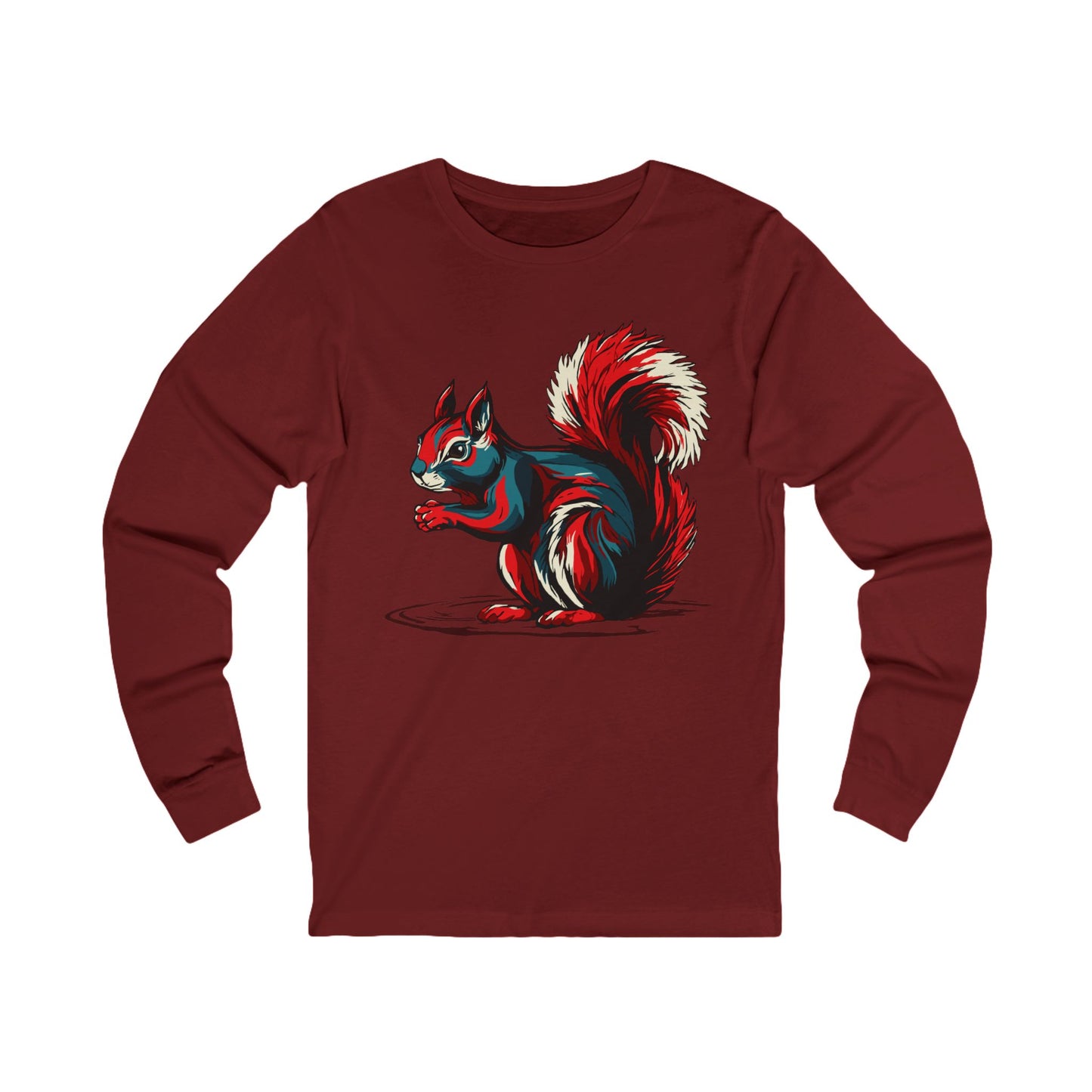 Squirrel Icon - Long-Sleeve Tee