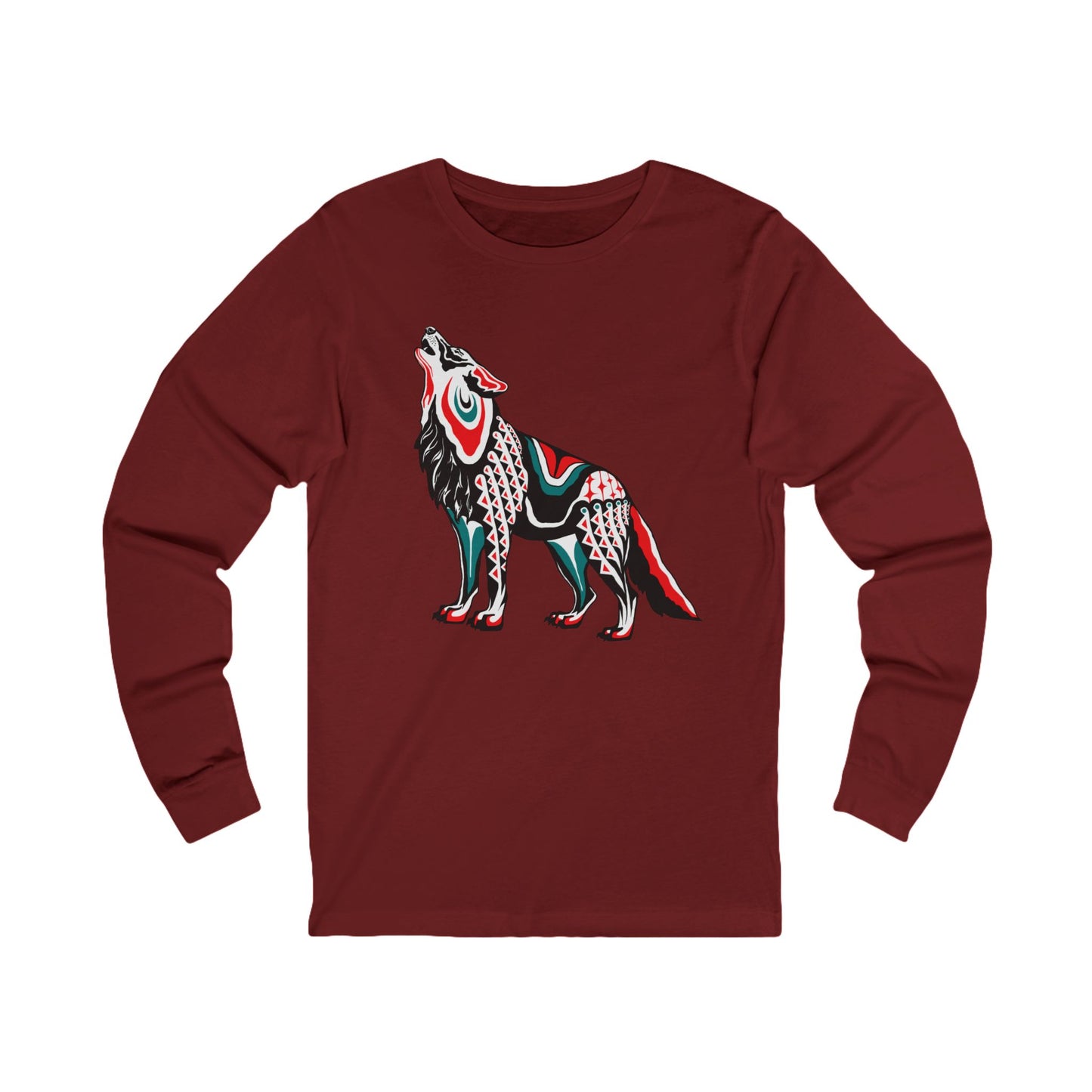 Howling Wolf - Long-Sleeve Tee