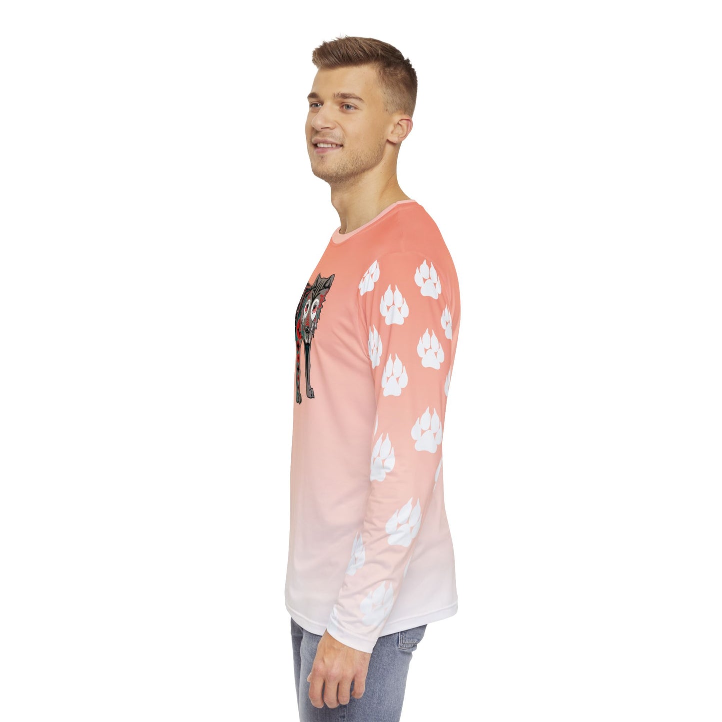 Gray Wolf Pup Long-Sleeve