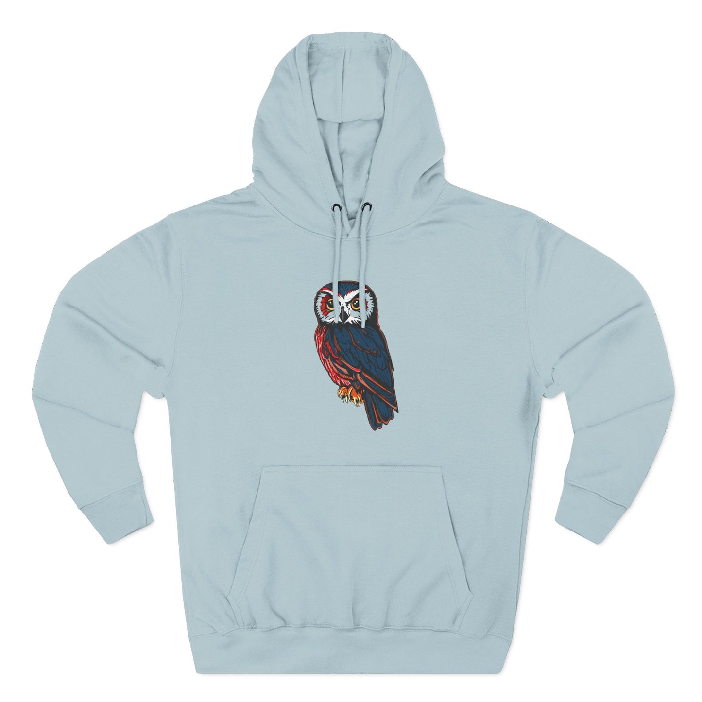 Saw-Whet Owl Icon - Fleece Hoodie